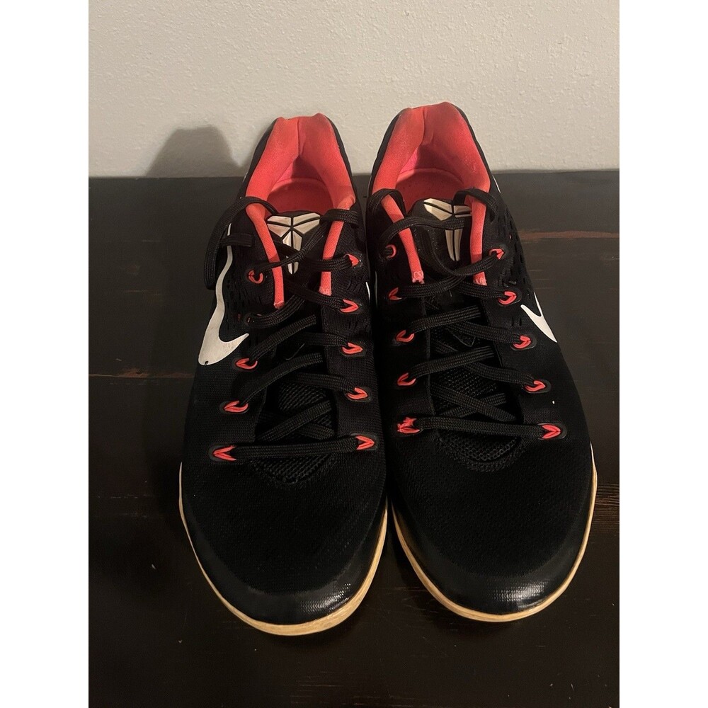 Nike Kobe 9 EM Black/White/Laser Crimson/Wolf Grey Men’s Size 13 646701-001 2014